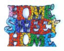 Wall Plaque Home Sweet Home 6pcs For Â£2.50 Each