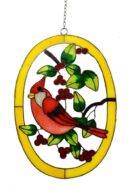 Sun Catcher Robin On Branch