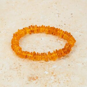 Bracelet Chip Amber Honey