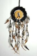 Dream Catcher With Fur Black 6pcs For Â£1.25 Each