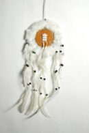 Dream Catcher With Fur White 6pcs For Â£1.25 Each