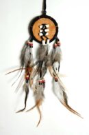 Dream Catcher With Fur Black 6pcs For Â£1.25 Each