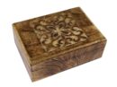 Box Wooden Floral Design