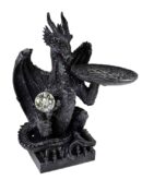 Dragon Black Sitting. COLLECTION ONLY