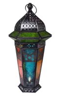 Lantern Candle Holder Multi