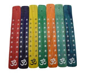 Ash Catcher Om Set Of 7 Chakra