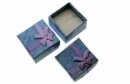 Ring Box Purple 4X4cm 24pc