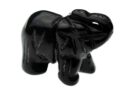 Elephant Black Obsidian 1.5 In