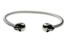 Bangle Skull Stainless Steel