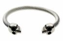 Bangle Skull Stainless Steel