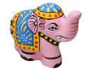 Incense Holder Elephant Pink