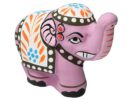 Incense Holder Elephant Purple