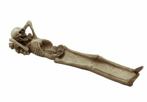 Incense Holder With Skull