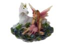 Fairy On Unicorn 14X9.5X10cm