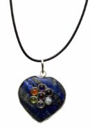 Pendant Heart Lapis Chakra