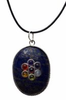 Pendant Oval Lapis Chakra