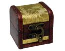 Box Wooden Chest 6X6X6cm