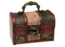 Box Wooden Chest 12X8X8cm