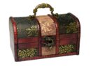 Box Wooden Chest 16X10X9cm