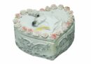 Trinket Box Heart White