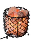 Salt Stones In Wire Basket
