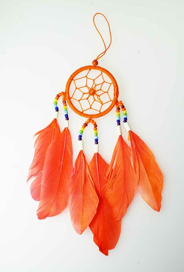Dream Catcher Orange 6cm