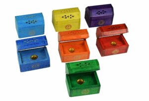 Cone Box Chakra Set Of 7
