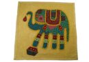 Cushion Cover Elephant Natural
