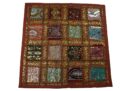 Cushion Cover Patchwork Orange