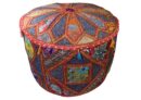 Pouffe Patchwork Star Design