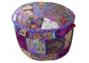 Pouffe Patchwork Purple