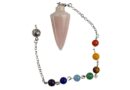 Pendulum Rose Quartz Cone