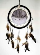 Dream Catcher Wolves 13 Inch