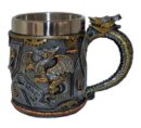 Tankard Medieval With Dragons