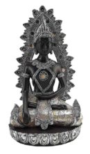Buddha Thai Black And Silver