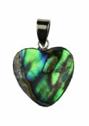 Pendant Heart Abalone Shell