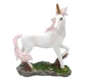 Unicorn On Grassy Stand