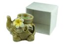 Oil Burner Elephant Brown