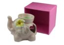 Oil Burner Elephant Pink