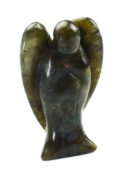 Angel Stone Labradorite 75mm