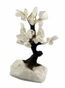 Stone Clear Quartz Tree