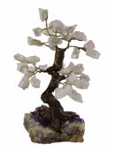 Stone Rose Quartz Tree
