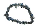 Bracelet Rounded Chip Blue Aura