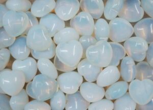Stone Heart Opalite 2.5cm
