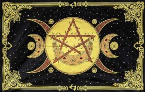 Bedspread Single Triple Moon C