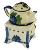 Oil Burner Ceramic Teapot