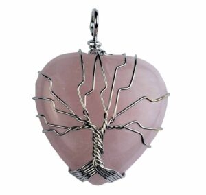 Pendant Heart Shape Tree of Life