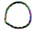 Bracelet Rainbow Magnetic Hematite Cylinder