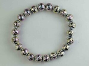 Bracelet MultiPlated Lava Bead