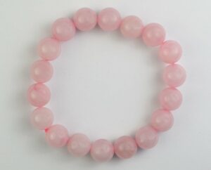 Bracelet Rose Quartz 10mm Beads